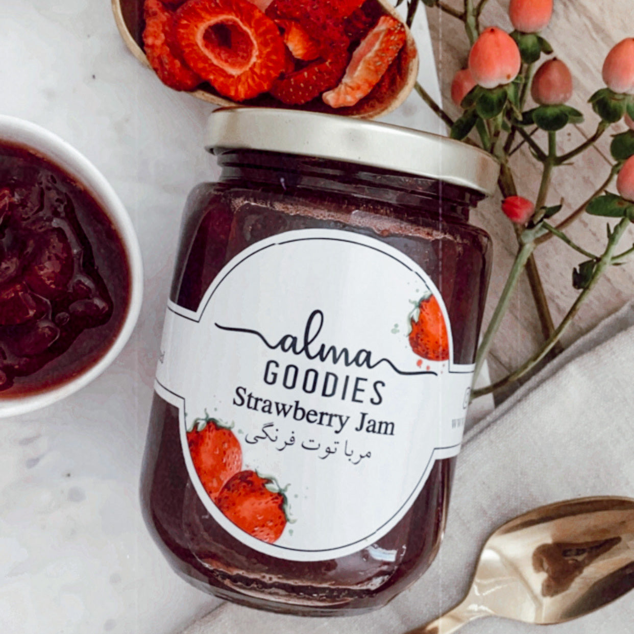 Strawberry Jam - A Burst of Summer in Every Jar (250 grams or 500 grams)