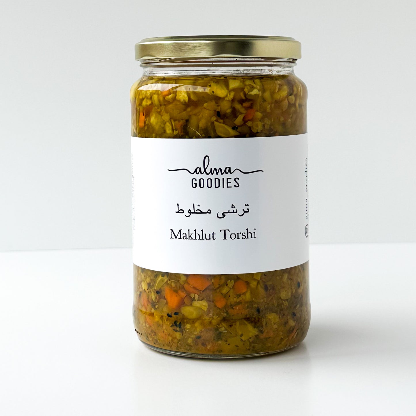 Torshi Makhloot (Persian Mixed Vegetable Pickle) - A Persian Delicacy in Every Bite (750 grams)